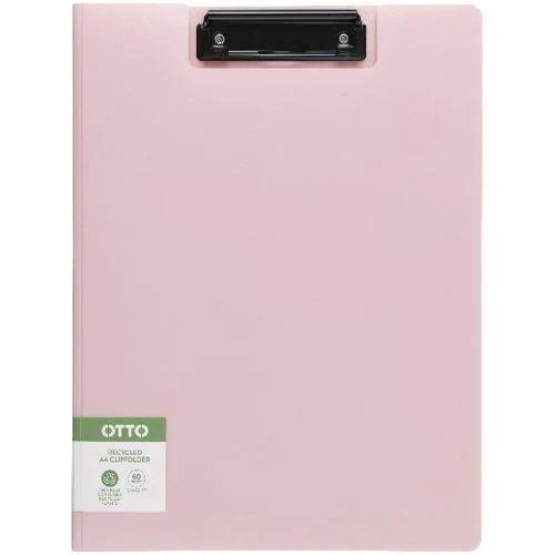 Otto Post Consumer Recycled Clipfolder Pale Pink