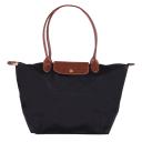 Longchamp Le Pliage Large Shoulder Tote Bag Black