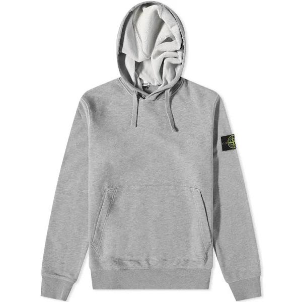 Stone Island Gray Patch Hoodie