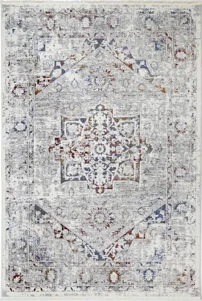 Cordelia Classic Vintage Grey Multi Rug 160 x 230cm