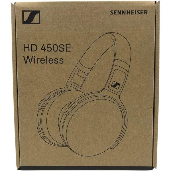 Sennheiser HD 450SE Over Ear Noise Cancelling Alexa Enabled Wireless Headphones - Black