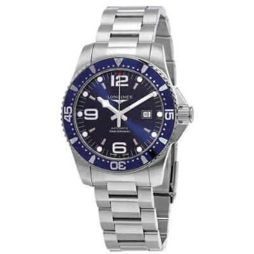 Longines HydroConquest Blue 41mm Men's Watch L3.781.4.96.6 - L37814966