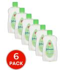 6 x Johnson's Baby Oil With Aloe Vera & Vitamin E 500ml