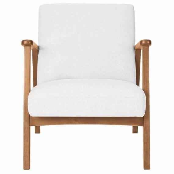 Den Fabric Armchair White by Freedom