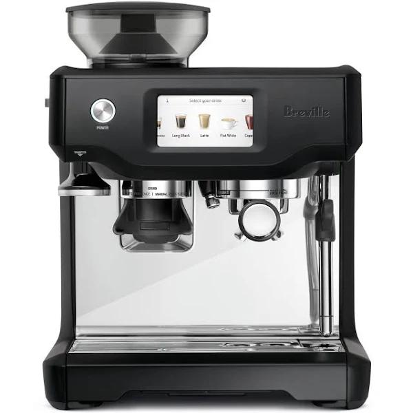 Breville BES880BTR The Barista Touch Coffee Machine - Black Truffle