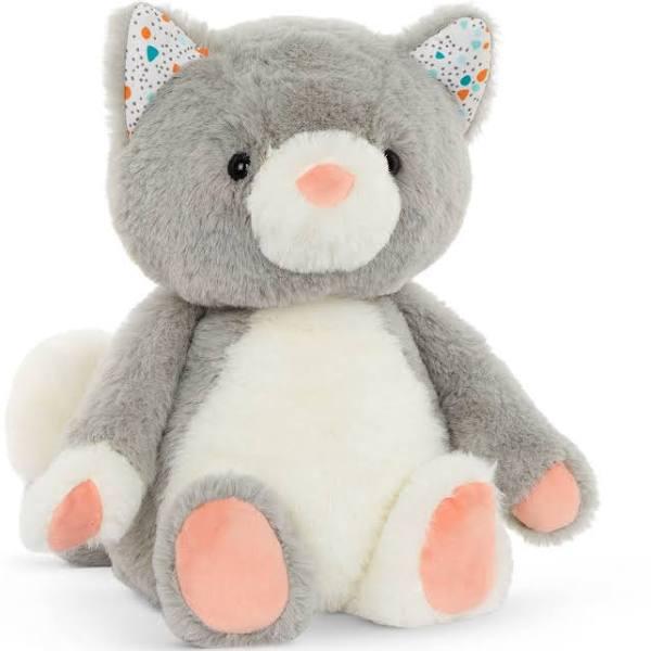 B.Toys by Battat Plush Cat Stuffed Animal Super Soft Kitten Gray &