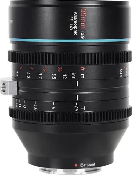 Sirui 35mm T2.9 1.6x Anamorphic Lens For Sony E Mount