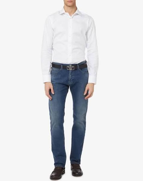 Emporio Armani J45 Regular Jeans Mid Wash Blue