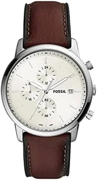 Fossil Minimalist Chrono Chronograph Leather Watch - FS5849