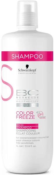 Schwarzkopf BC Bonacure Color Freeze Rich Shampoo 1 Litre