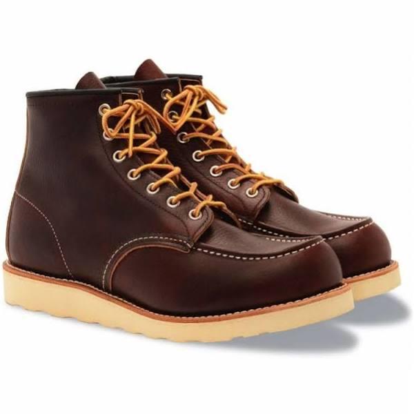 Red Wing 6" Moc Toe Boots (8138) - Brown