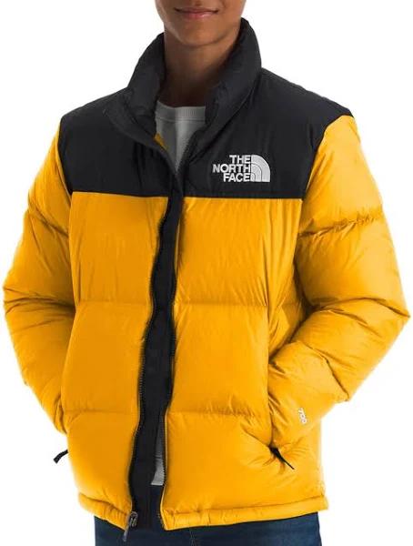 The North Face Kids Big Kids Yellow 1996 Retro Nuptse Down Jacket