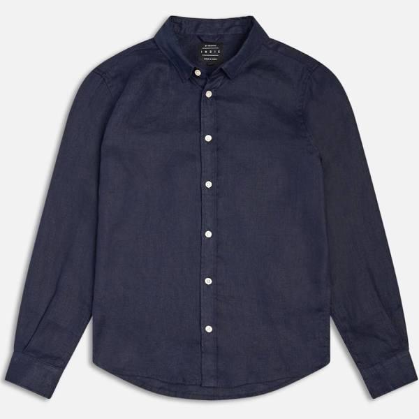 Indie Kids by Industrie The Indie Tennyson Long Sleeve Shirt in Navy 7