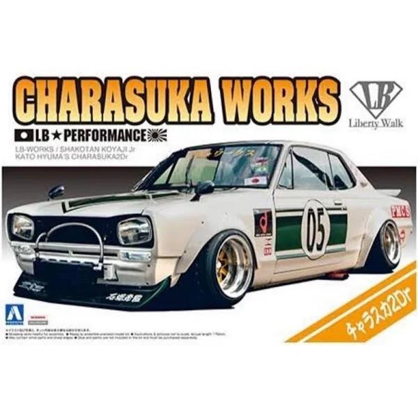 Aoshima Liberty Walk 1/24 LB Works Charasuka 2dr Plastic Model