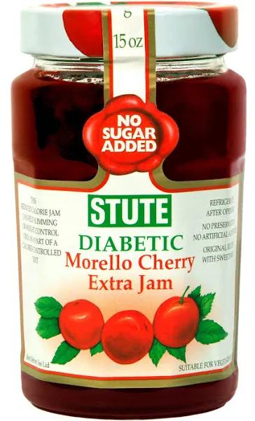 Stute Diabetic Morello Cherry Extra Jam 430g