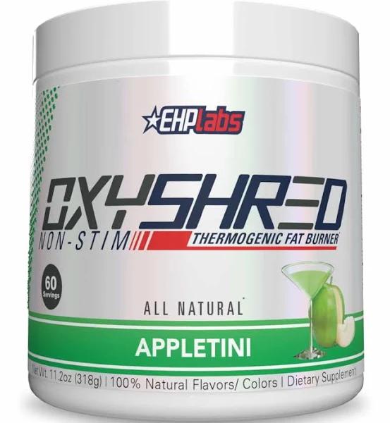 EHP Labs Oxyshred Non-Stim - 60 Serves - Appletini