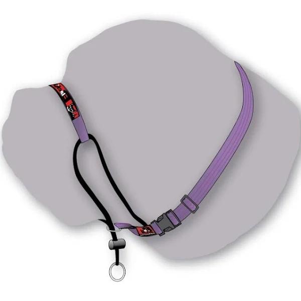 Black Dog Adjustable Dog Training Head Halter Purple Medium