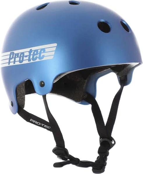 Pro-Tec Old School Certified Helmet Matte Metallic Blue / Small