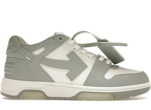 off-white Out of Office Calf Leather White Grey