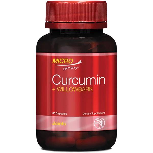 Microgenics curcumin + Willowbark 60 Capsules