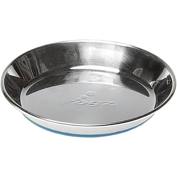 Rogz Anchovy Stainless Steel Cat Bowl - Blue