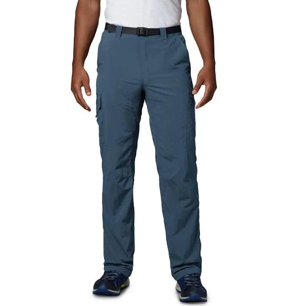 Columbia Mens Men's Silver Ridge Cargo Pant , Dark Mountain, 34x36