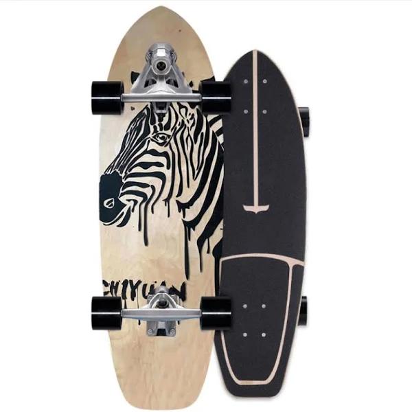 auloves 29.5'' 75cm Sealed Land Surf Skate Surfskate Skateboard Complete Pumping Carving AU Stock