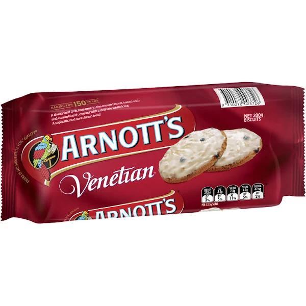 Arnott's Venetian Biscuits 200g