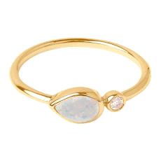 Luna Rae Higher Love Ring P Yellow Gold AU284100