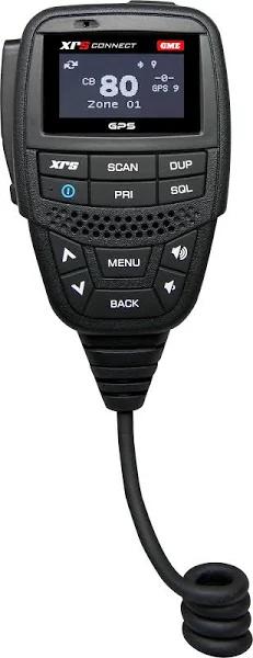 GME MC668B-IP Professional Grade IP67 OLED Speaker Microphone with GPS