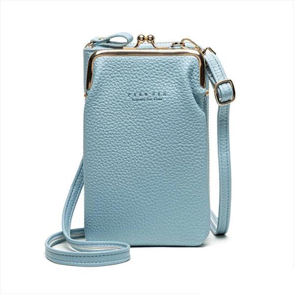 Women Mobile Phone Bag Pu Leather Purse Wallet Shoulder Small Pouch Crossbody AU