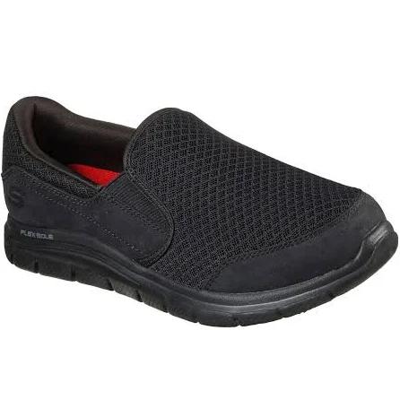 Skechers Cozard Slip Resistant Work Shoes Womens Black 4 UK