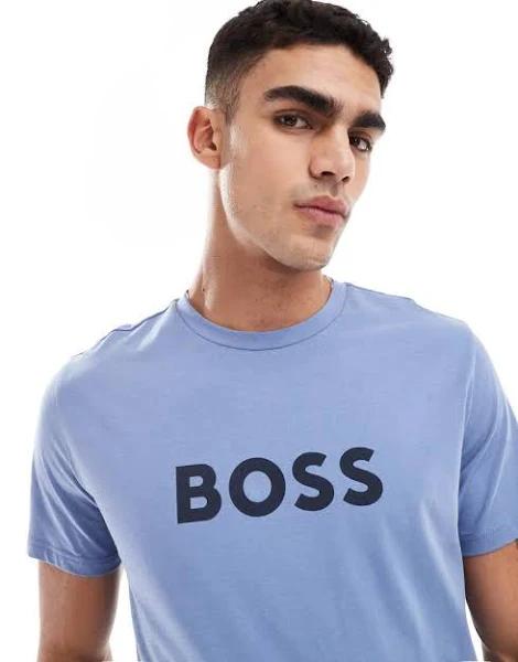 Boss Beach T-Shirt in Blue