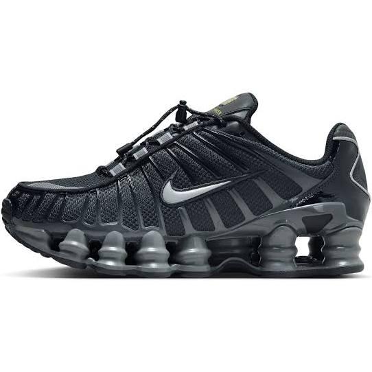 Womens Shox TL - Black / Metallic Silver / Iron Grey US 12W