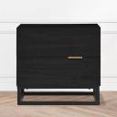 Luxo Furniture Manuel 2 Drawer Bedside Table