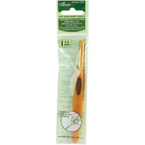 Clover 5.50 mm Soft Touch Crochet Hook