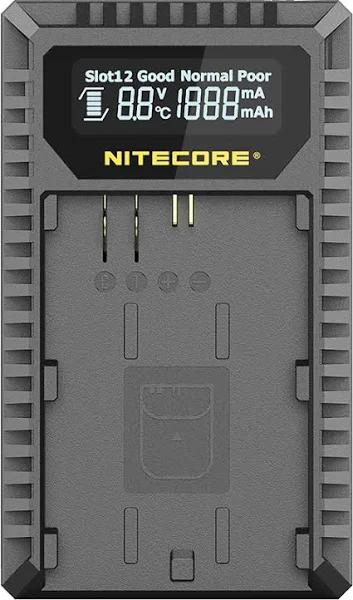 Nitecore UCN3 USB Dual Slot Charger For Canon LP-E6N