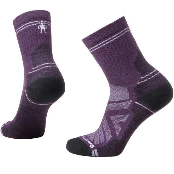 Smartwool - Hike Light Cushion Women's Mid Crew Socks - Purple - EU L