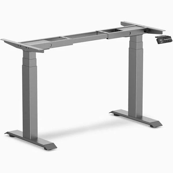 Desky Dual Mini Standing Desk Frame - Space Grey