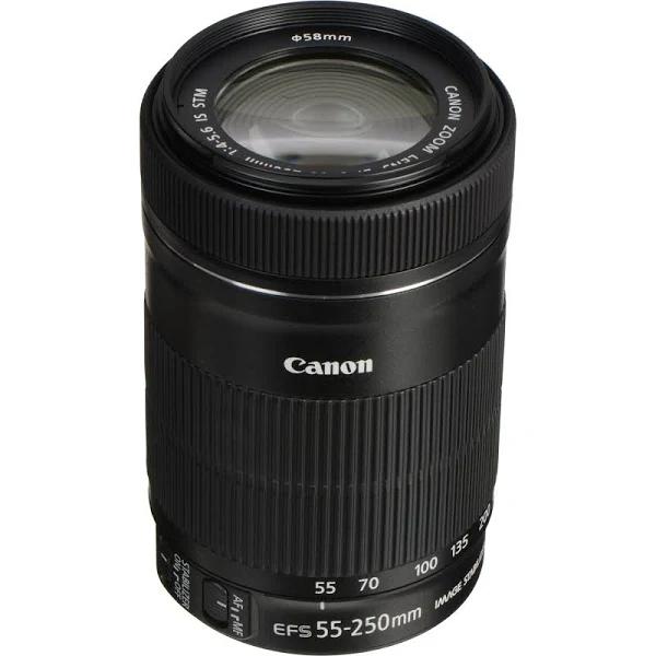 Canon EF-S 55-250mm f/4-5.6 Is STM Lens