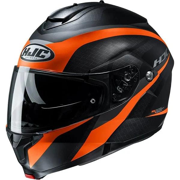 HJC C91 Taly Helmet, black-orange, Size L