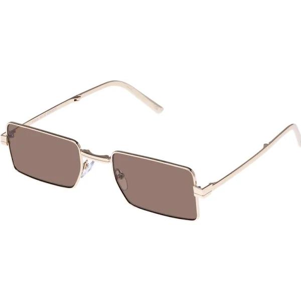 Le Specs Fold 02 | Bright Gold/Teak Sunglasses