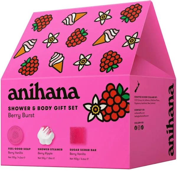 Anihana Shower & Body Gift Set Berry Burst