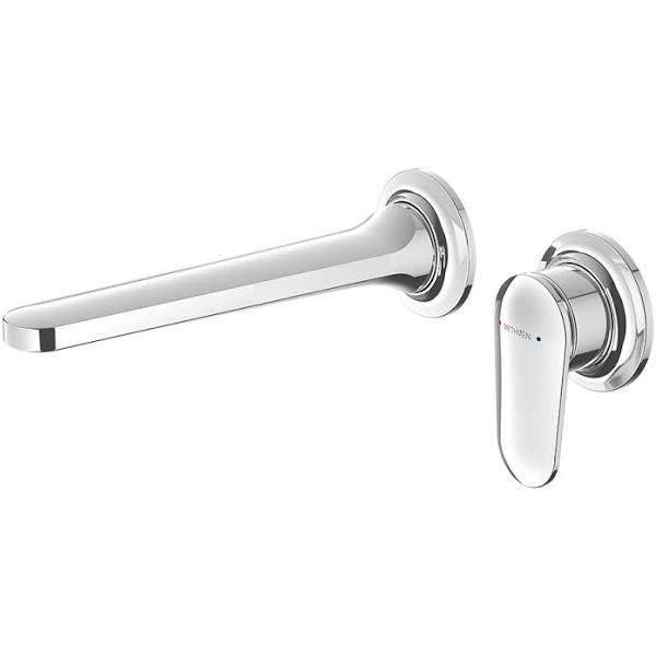 Methven AIO Wall Mounted Bath Mixer With Spout Chrome