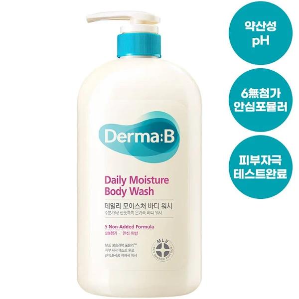 Derma B Daily Moisture Body Wash 1000ml