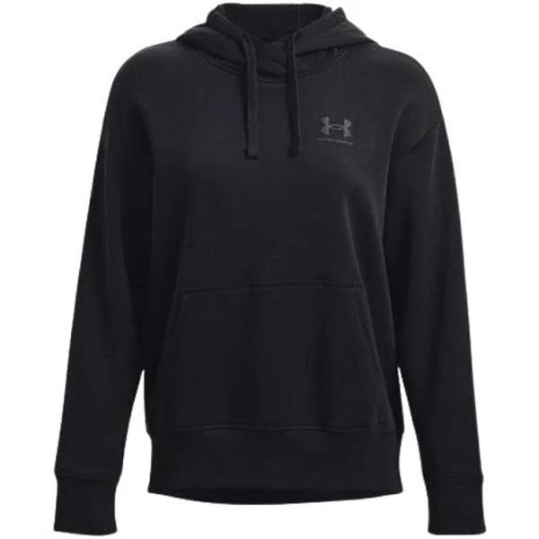 Under Armour Womens Rival Fleece Oversized Hoodie - Black XS