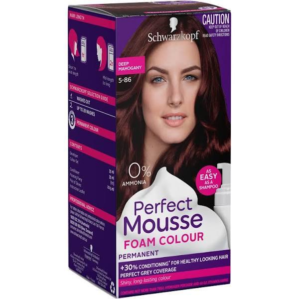 Schwarzkopf Perfect Mousse 5-86 Deep Mahogany