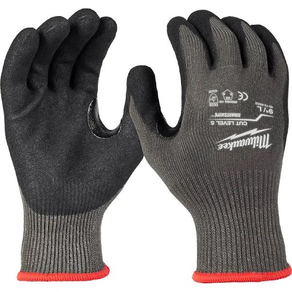 Milwaukee 48738652 Cut Level 5e Nitrile Dipped Gloves (Large)