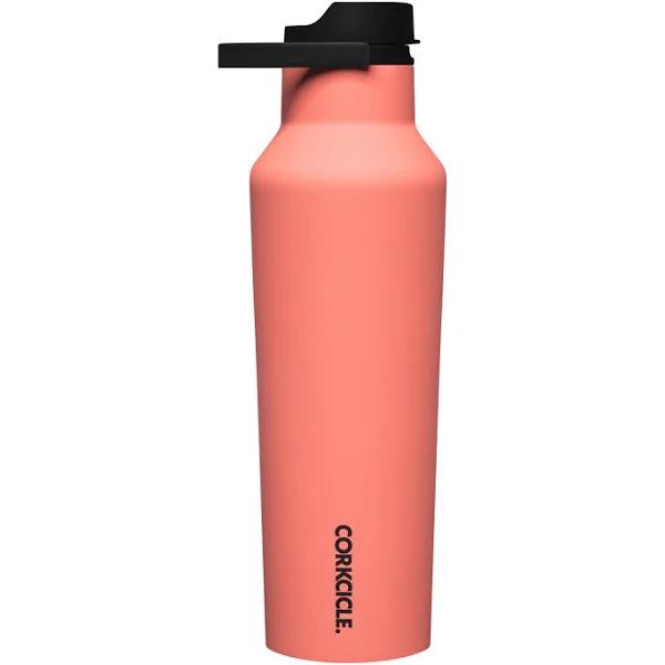 Corkcicle Series A Sports Canteen 600ml - Neon Lights Coral