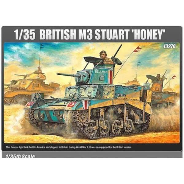 Academy 13270 1/35 British M3 Stuart Honey Plastic Model Kit